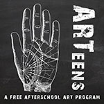 grant-funded afterschool program for rural teens at The Art Garden in Shelburne Falls, MA; co-created and co-facilitated with Jane Beatrice Wegscheider